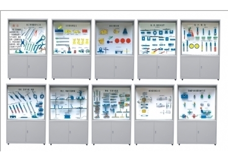 YL-617型《鉗工工藝學》示教陳列柜
