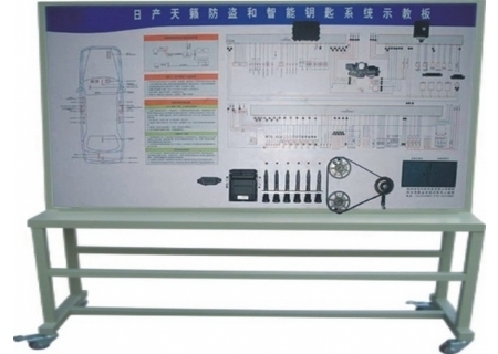 普通型日產天籟防盜和智能鑰匙系統示教板