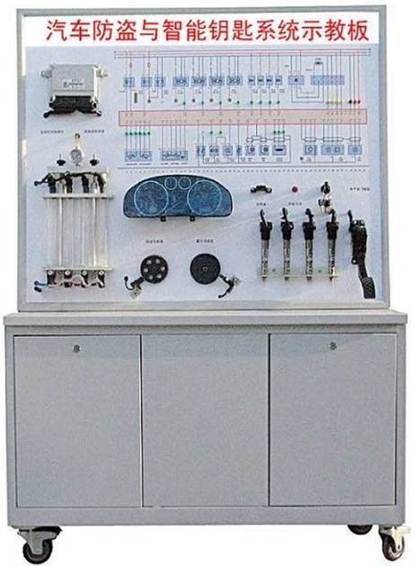 汽車防盜和智能鑰匙系統示教板