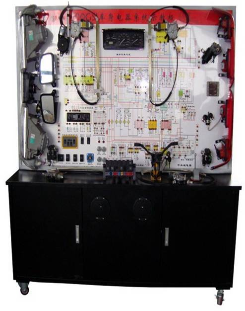 汽車車身電器系統示教板