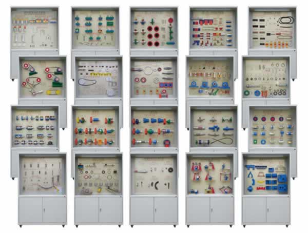 機(jī)械零件示教陳列柜