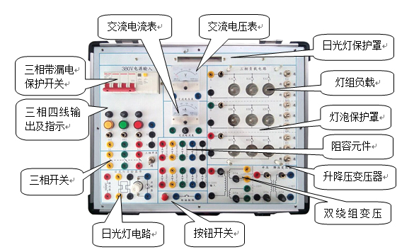 交流電路實驗箱