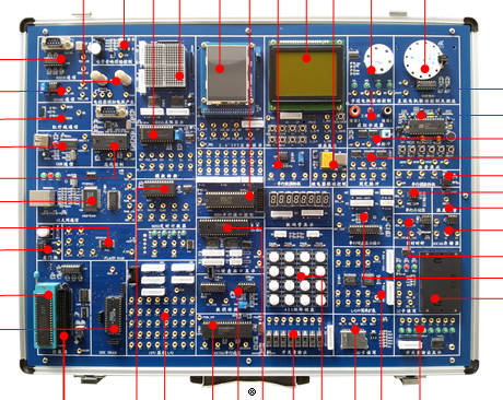 SHYL-M520 單片機(jī)與MCGS組態(tài)綜合實(shí)驗(yàn)平臺(tái)，SHYL-M520 單片機(jī)與MCGS組態(tài)綜合實(shí)驗(yàn)系統(tǒng)，SHYL-M520 單片機(jī)與MCGS組態(tài)綜合實(shí)驗(yàn)箱