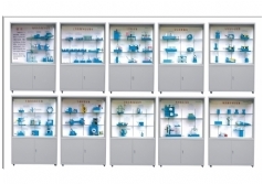 YL-517型《機床夾具設計》示教陳列柜